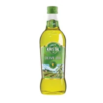 روغن زیتون نیم لیتری کریستال شیشه ای