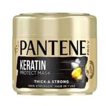 ماسک مو کراتینه ایتالیایی پنتن Pantene Pro-V Keratin Protect مناسب موهای نازک و ضعیف