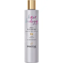 شامپو ضد زردی و روشن‌کننده موهای بلوند و خاکستری پنتن بدون سولفات