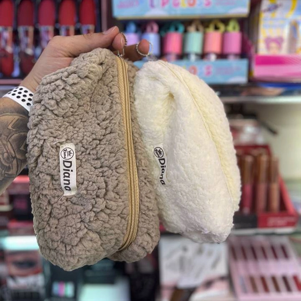 Fluffy Makeup Bag